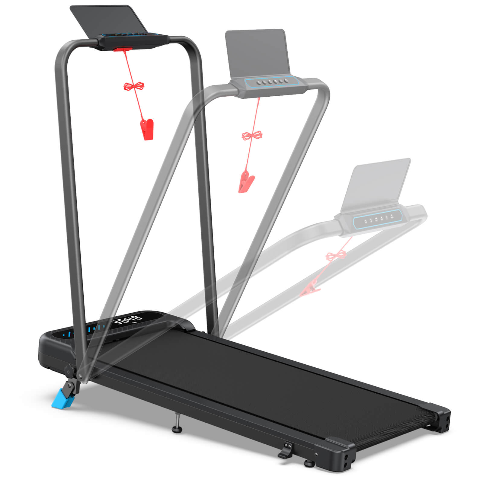 TM037 Foldable Treadmill with Incline for Home