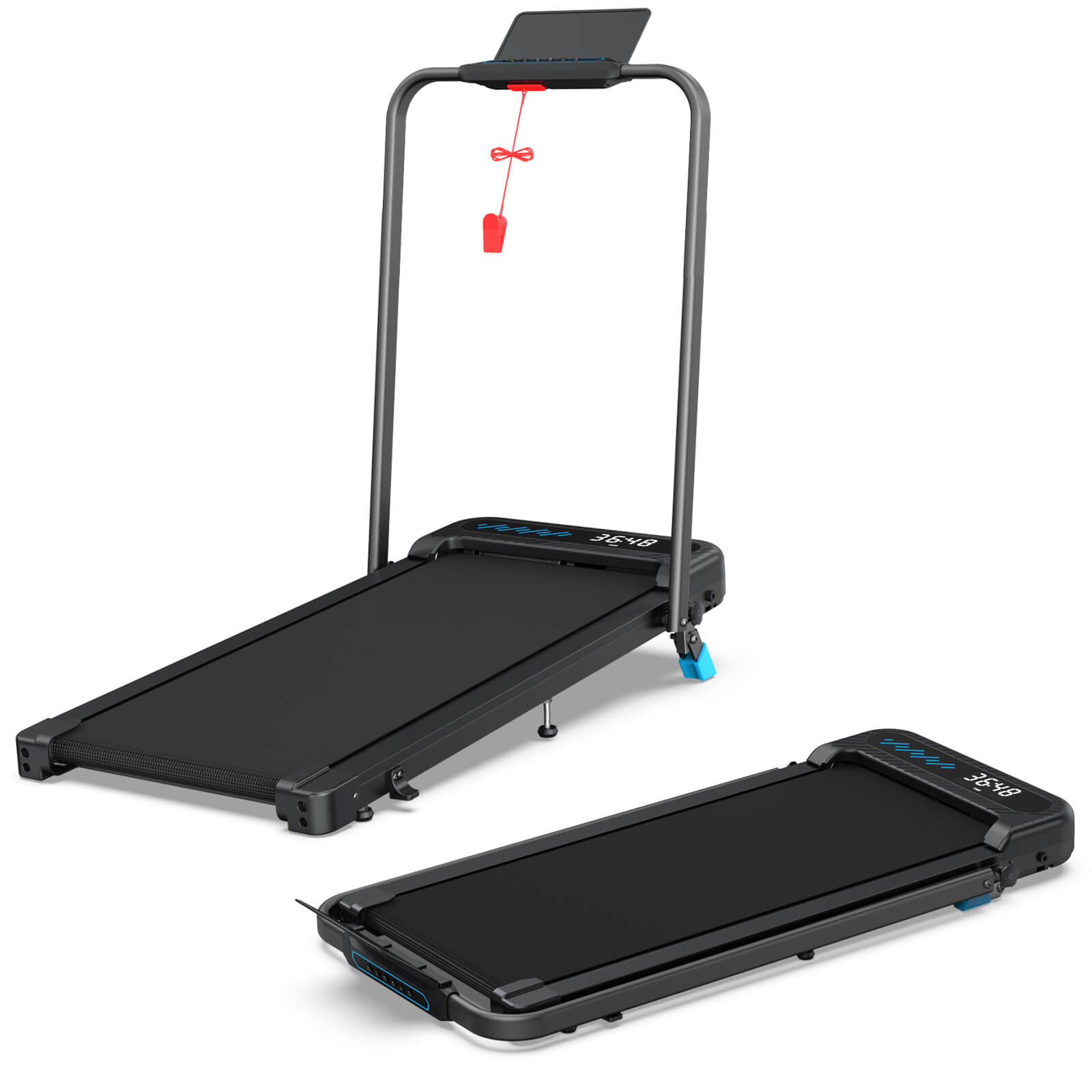 TM037 Foldable Treadmill with Incline for Home