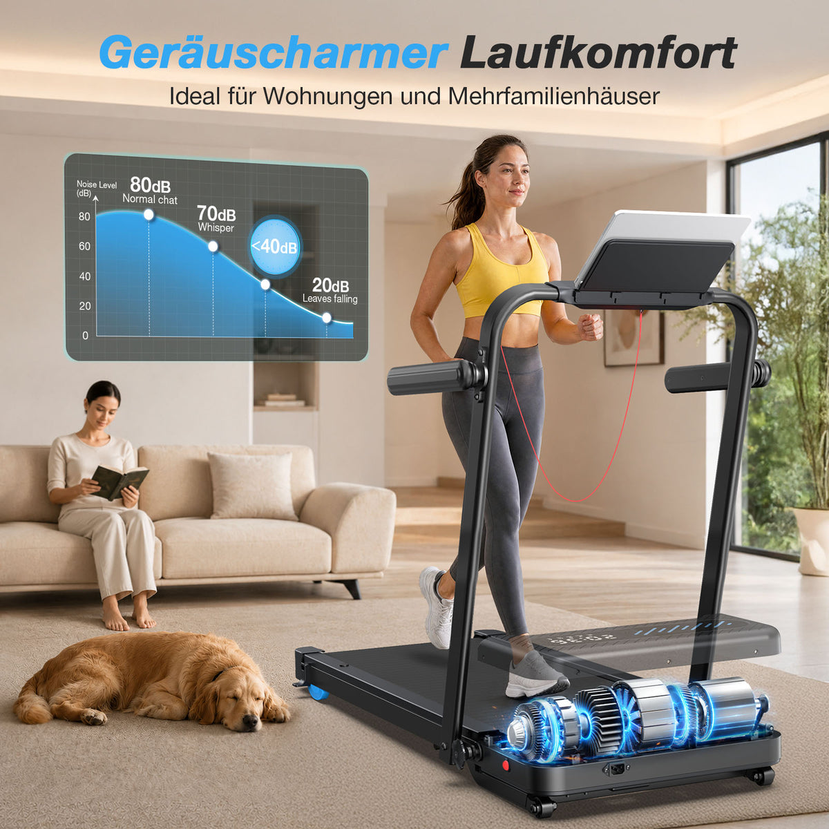 TM037 Pro Foldable Treadmill with 12% Auto-Incline – 180 kg Load Capacity
