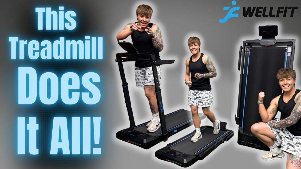 Platzsparendes Laufband für Zuhause & kleine Fitnessstudios