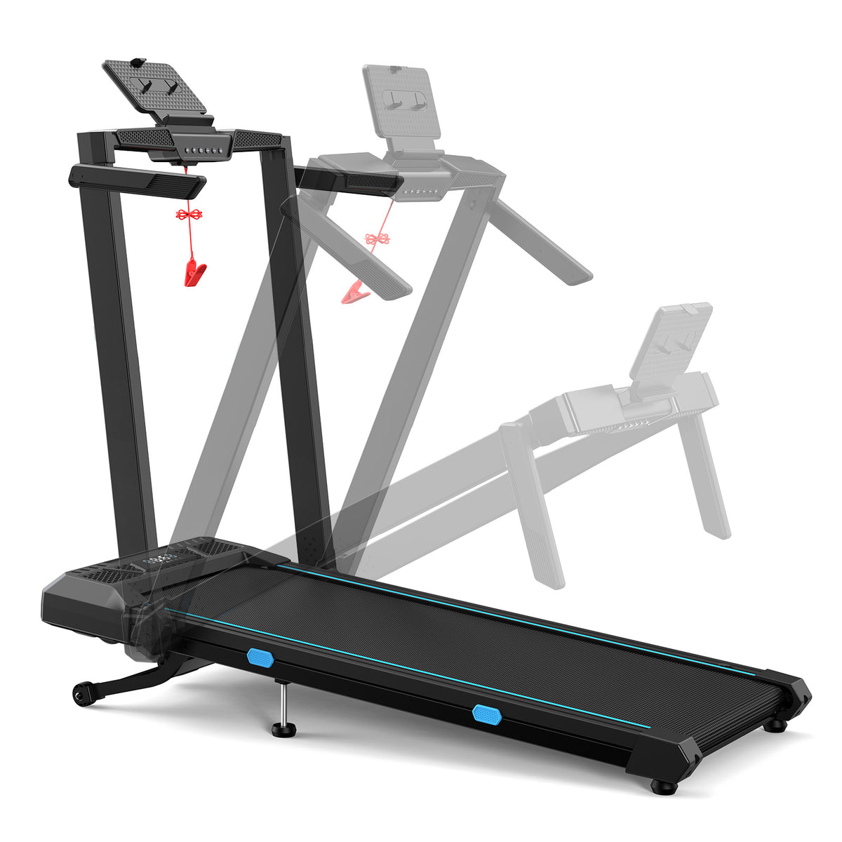 TM032 Laufband mit Bosch® Motor – 10 % Auto-Steigung für Zuhause