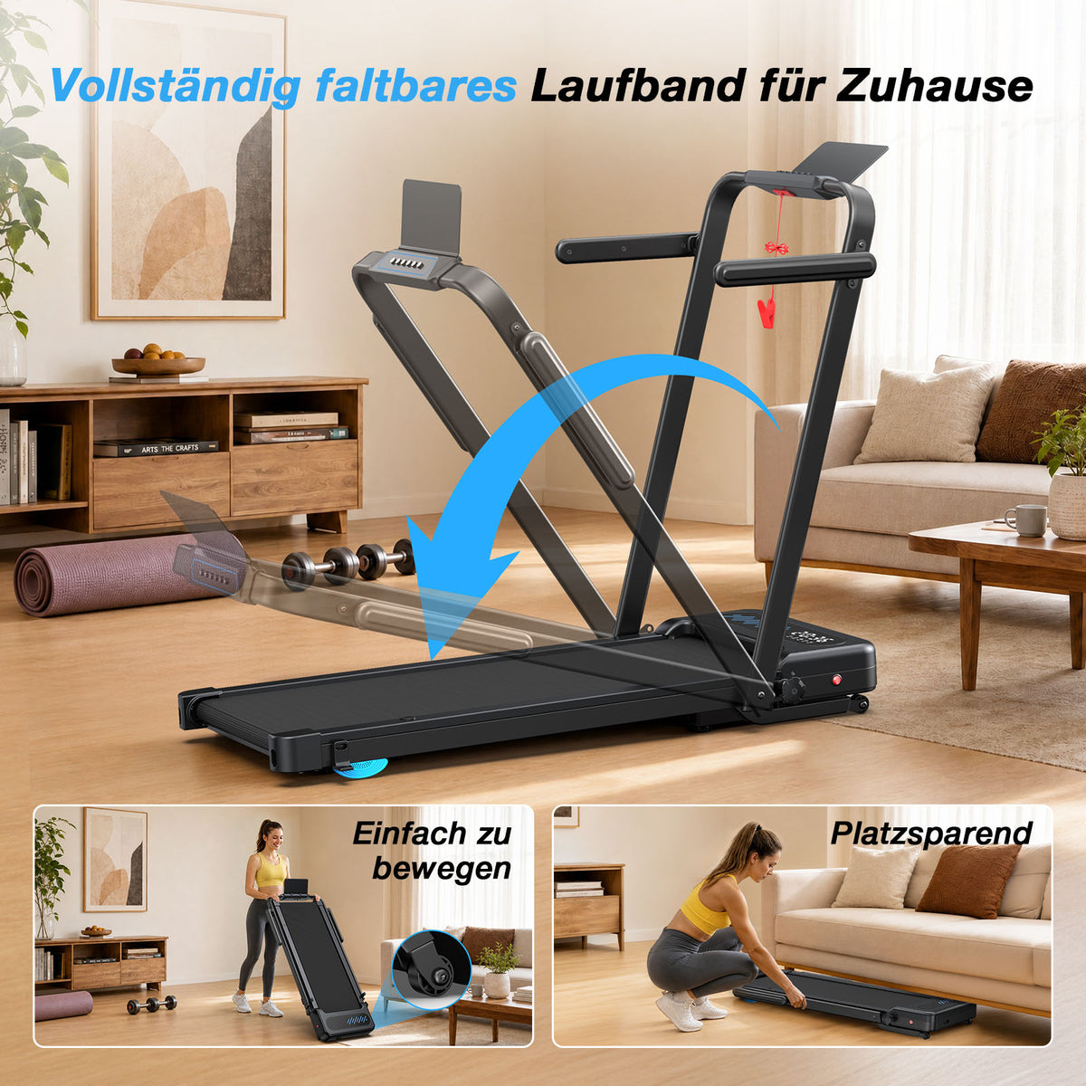 TM037 Pro Foldable Treadmill with 12% Auto-Incline – 180 kg Load Capacity