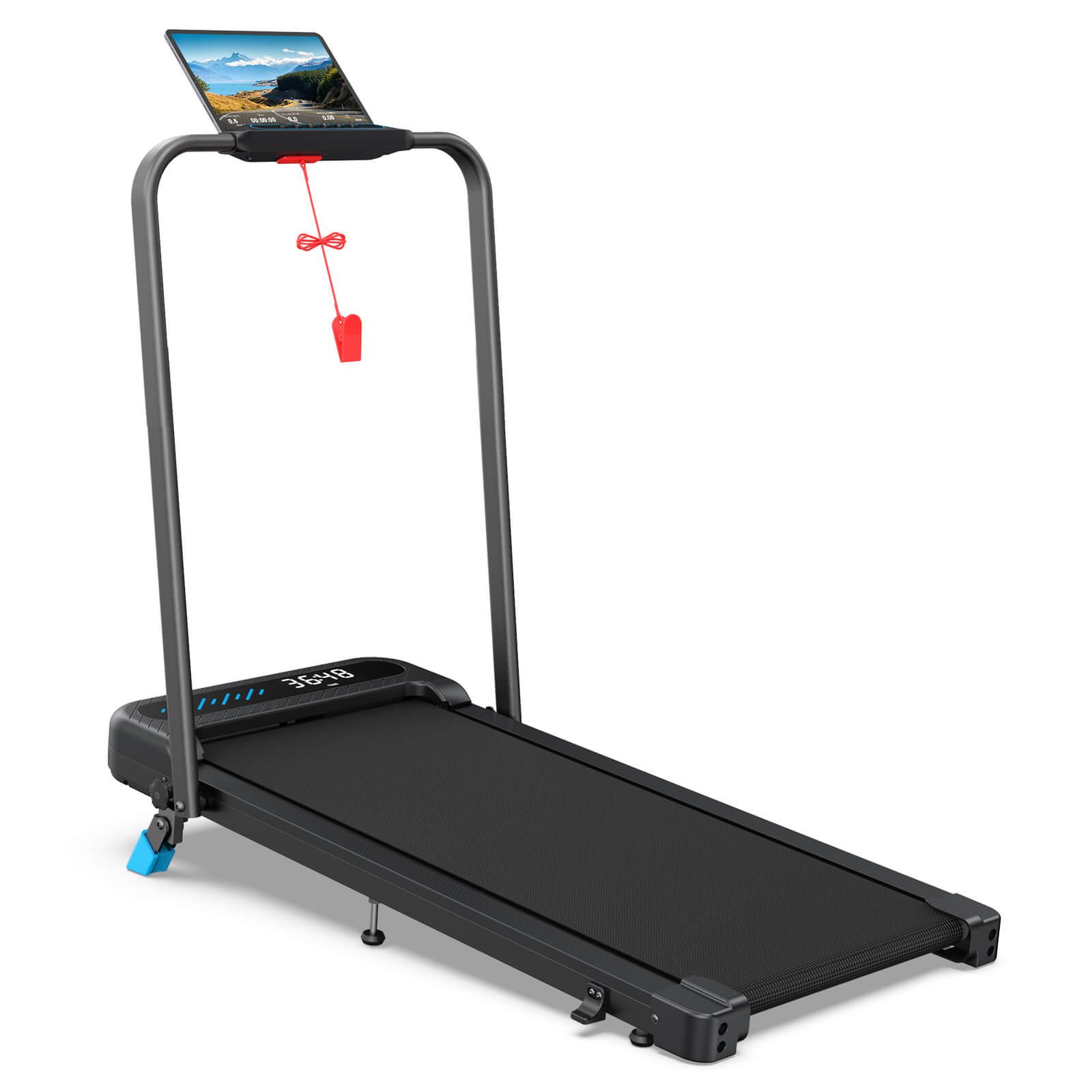 TM037 Foldable Treadmill with Incline for Home
